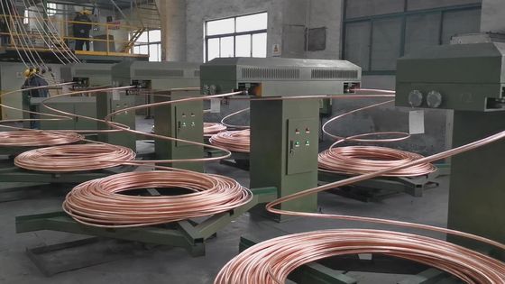 PVC Kablo için 8000 Tonluk Sürekli Yükseltilmiş Bakır Çubuk Makinesi