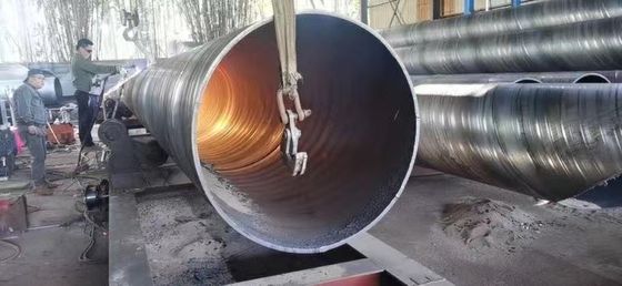 Yüksek frekanslı Spiral kaynaklı boru yapma makinesi Uzunluklı Spiral Fin Tube Makinesi